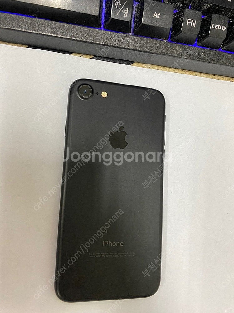 201987 아이폰7 매트블랙 SS급 32GB 무잔상 배터리성능100% 인스타 감성폰 15만 부천 대량구매가능하세요--0